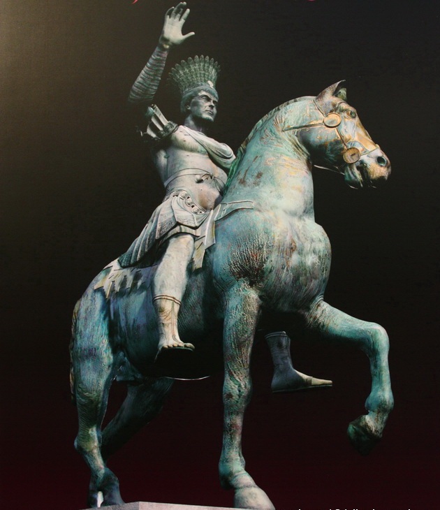 Конная статуя Юстиниана. Реконструкция. Археологический музей Стамбула