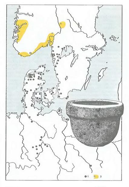 44. Распространение норвежских сосудов из жировика