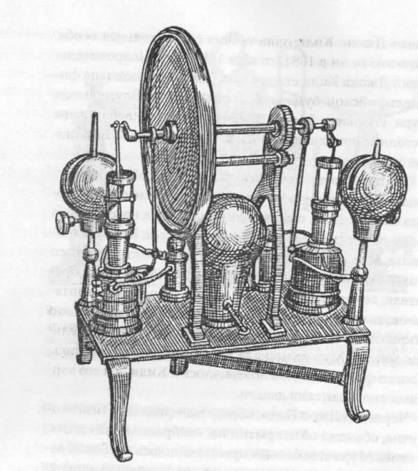 Модель гидровакуумного двигателя, который Кили построил в 1872 году; в настоящее время модель находится во Франклинском институте