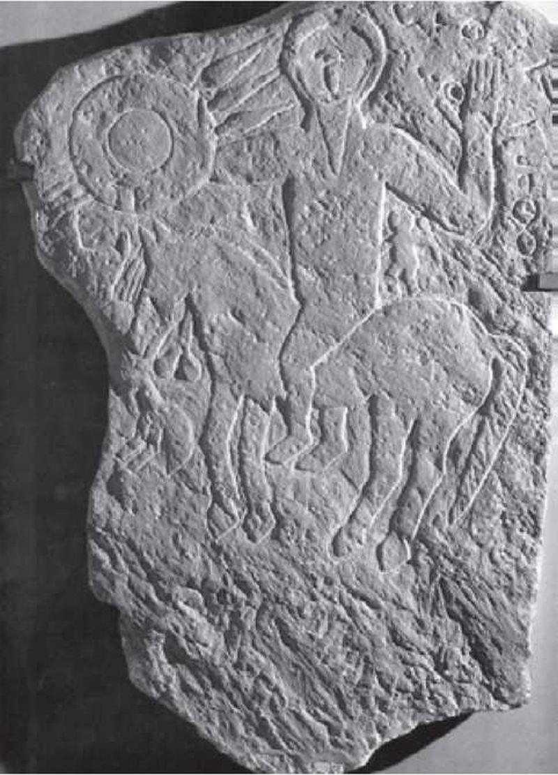Нумидийский всадник. Надгробие из кбизара. II в. до н. э. Алжир, Национальный музей