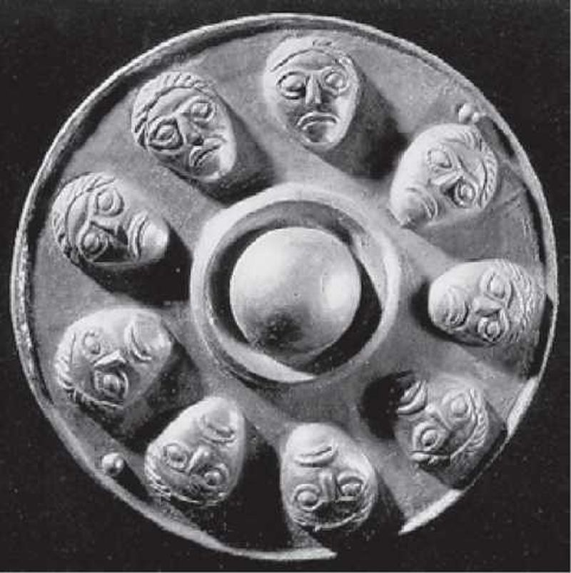 Кельтский серебряный фалар. Первая половина I в. до н. э.