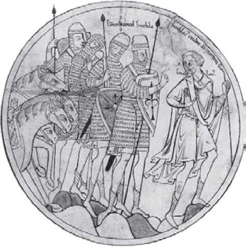 Рельеф 1140 г. Крос-Комбург
