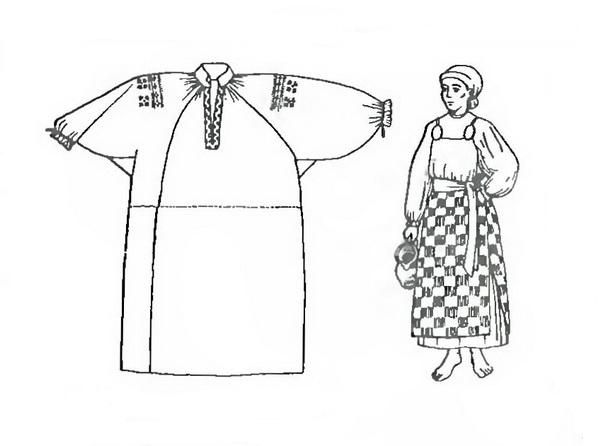 12. Женская одежда из Бирки (Швеция)
