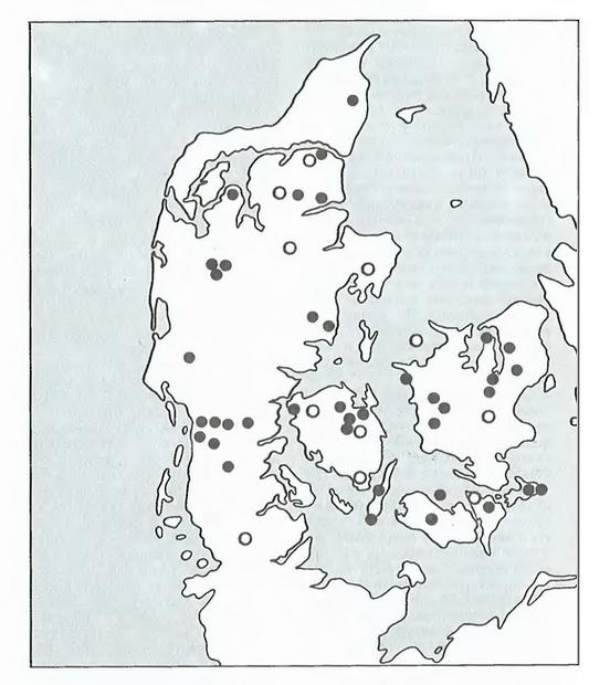 58. Карта кладов Дании 900-1016 гг.