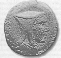 Рис. 83. Голова понтийского царя (Митридата V?) в образе Персея на монете Амиса