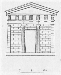 Рис. 129. Храм Диониса в Пантикапее (по В.Н. Зинько)