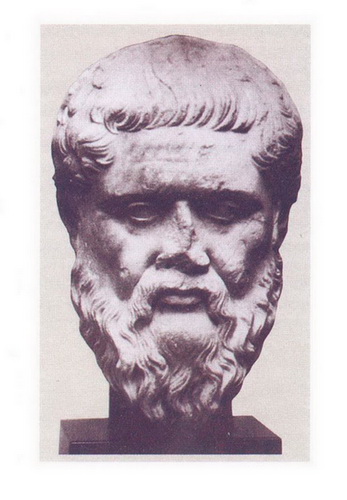 Платон, римская копия с греческого оригинала IV в. до н. э.