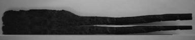 Лопата из могильника Догээ-Баары-II после реставрации